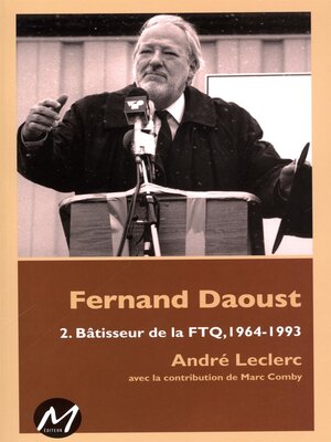 cover image of Fernand Daoust 02
